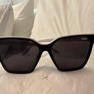 Quay Australia Level Up Black Sunglasses